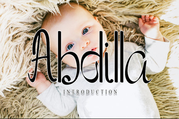Abdilla: A Delicate Handwritten Font for Polished Brand Identity