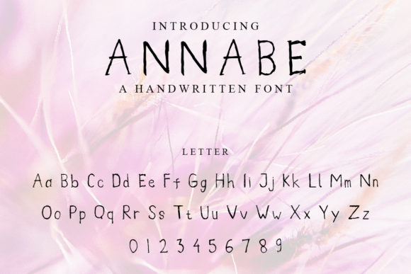 Annabe: The Scary Handwritten Font for Dramatic Branding