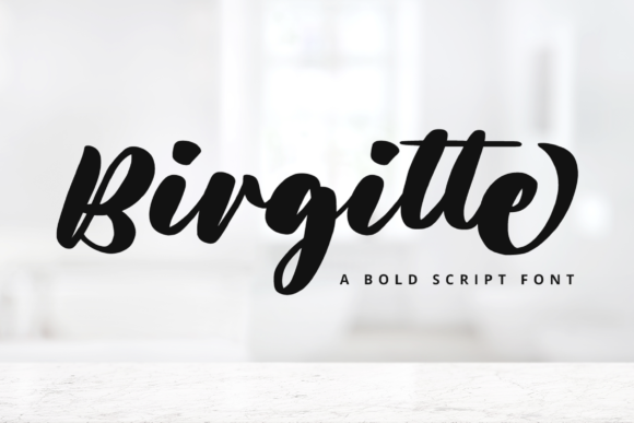 Birgitte: The Sweet Brushed Handwritten Font for Elegant Branding
