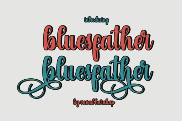 Bluefather Handwritten Font Review