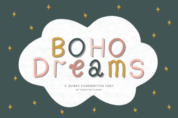 Boho Dreams: The Sweet Handwritten Font for Dreamy Projects