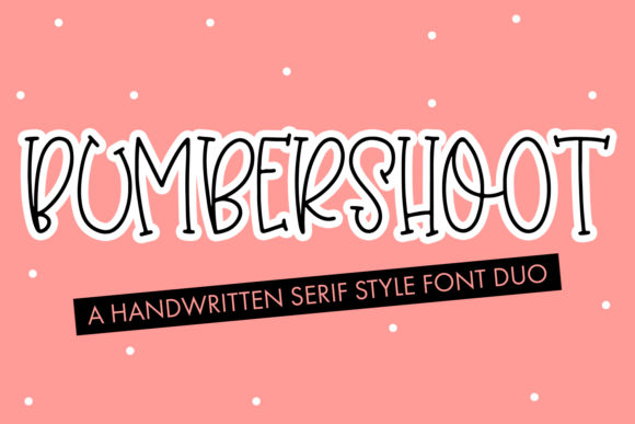 Bumbershoot: A Quirky Handwritten Font for Joyful Digital Branding