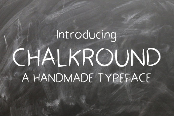 ChalkRound: A Casual Handwritten Font for Creative Branding