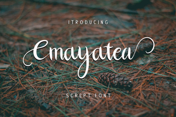 Cmayatea: A Tropical Handwritten Font for Creative Makers