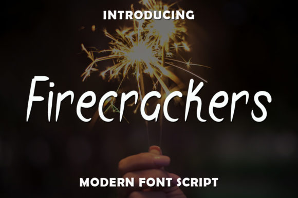 Firecrackers: The Sweet Handwritten Font for Handmade Brands
