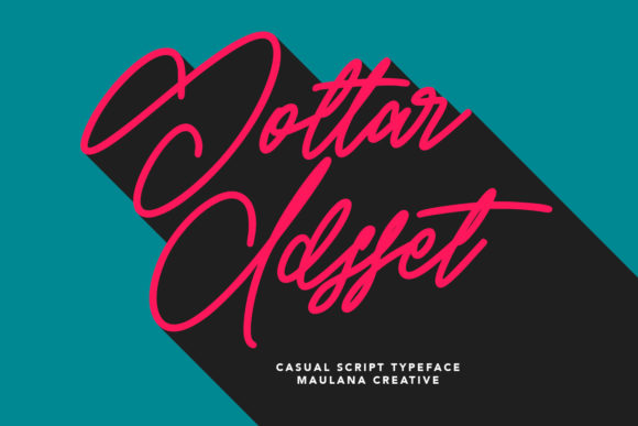 Gottar Adsset: A Timeless Handwritten Font for Elegant Campaigns