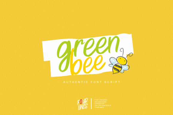 Green Bee Font Review: A Casual Handwritten Type for Editorial Design