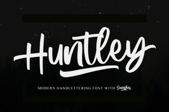 Huntley Script Handwritten Font Review for Campaign Design