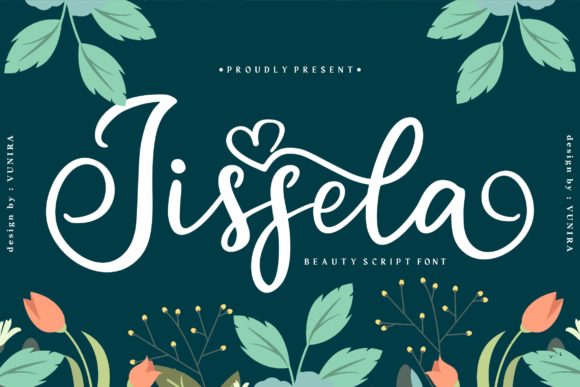 Jissela Brushed Script Font for Handmade Branding
