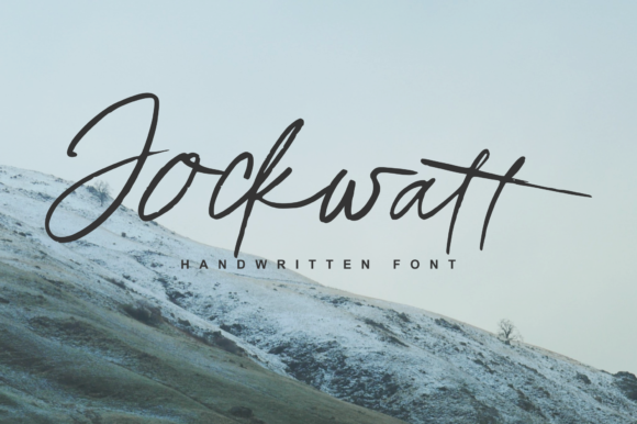 Jockwatt: The Modern Script Font for Scroll-Stopping Social Media Graphics