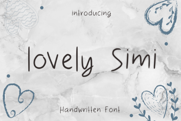Lovely Simi: A Refined Script Handwritten Typeface for Editorial Design