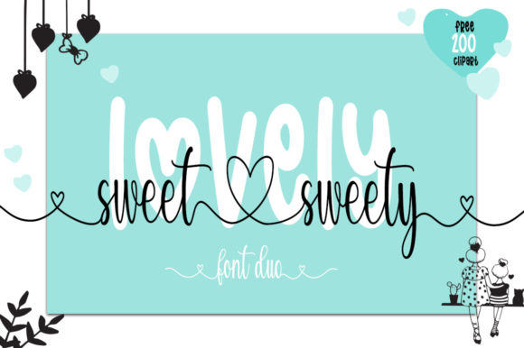 Lovely Sweet Sweety Typeface Review for Handmade Branding