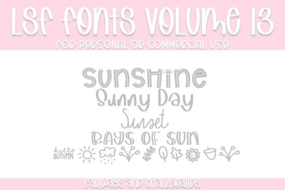 LSF Volume 13: The Versatile Script Handwritten Fonts for Modern Branding
