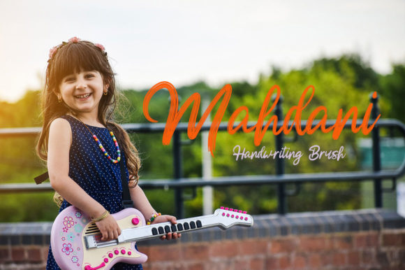Mahdani Brushed Handwritten Font for Wedding Invitations and Elegant Branding