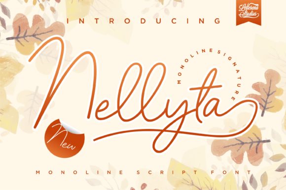 Nellyta: A Romantic Script Handwritten Font for Editorial Design