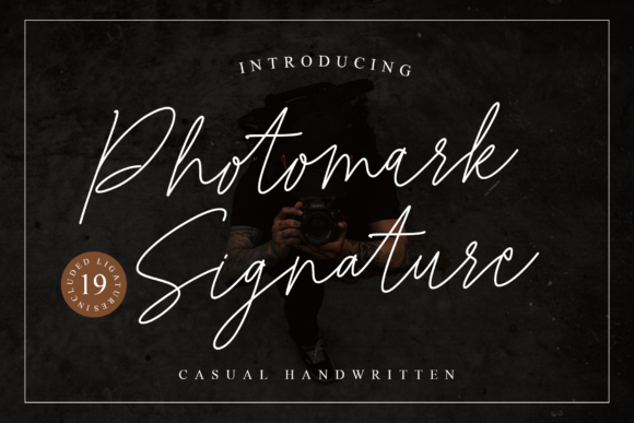 Photomark Signature Font Review for Elegant Branding