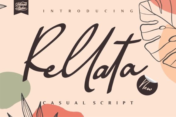 Rellata: A Romantic Calligraphy Font for Elegant Branding