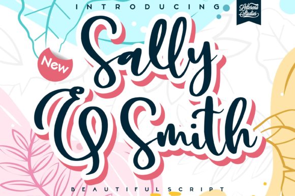 Sally Smith: The Dreamy Handwritten Font for Romantic Crafts