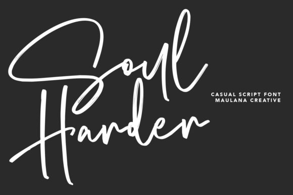 Soul Harder Free Download: The Ultimate Script Handwritten Font