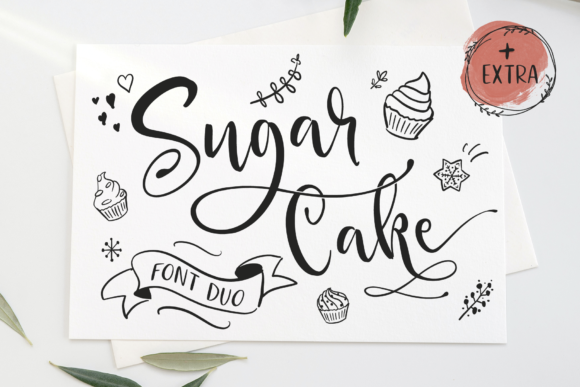 Sugar Cake: The Romantic Script Handwritten Font for Engaging Digital Designs