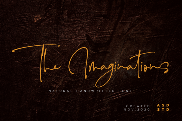The Imaginations Typeface: Elevating Campaign Visuals with Elegant Handwritten Style