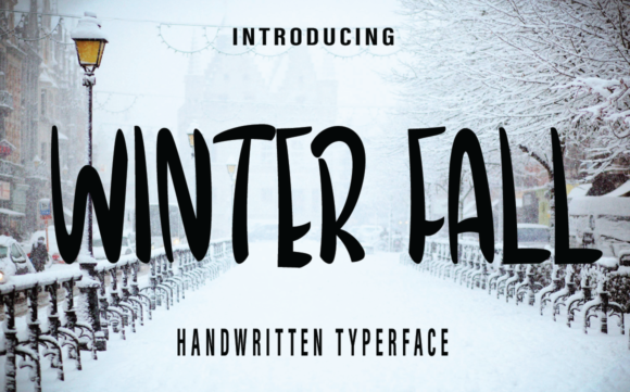 Winter Fall: A Sweet Handwritten Font for Boutique Branding