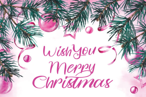Wish You Merry Christmas: A Handwritten Font Review